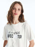 LC Waikiki Crew Neck Printed Women's T-shirt